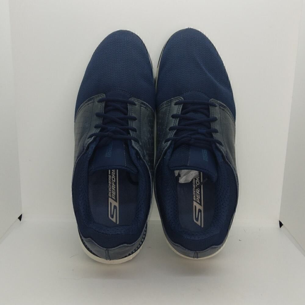 Skechers Performance Go Golf Mens Pre-owned Blue Leather Golf Shoes - sz. 9 1/2 - Picture 3 of 6